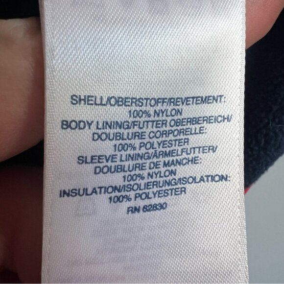 Lands' End Squall Waterproof Parka Size M Fleece Lined Winter Coat - Picture 10 of 15